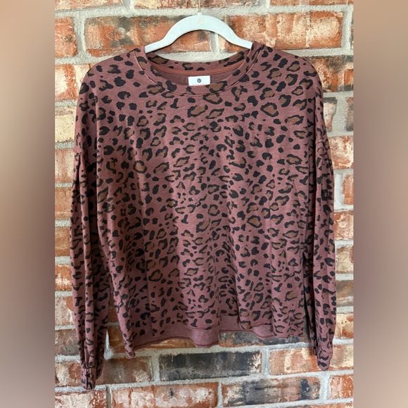 Sundry evereve leopard Sweatshirt - Picture 2 of 8